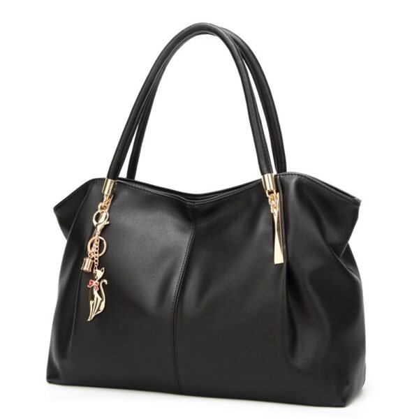 Women's Tote Bag Bags, Large Leather Shoulder Bag Purse Top Handle Hobo Handbag - Image 4