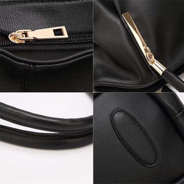 Women's Tote Bag Bags, Large Leather Shoulder Bag Purse Top Handle Hobo Handbag - Image 8