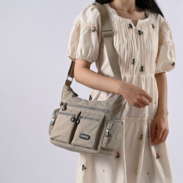 Women Shoulder Bags Multiple Pockets Waterproof Crossbody Bags - Image 4